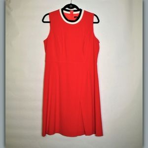 Tommy Hilfiger Front Pleat sleeveless dress Sz 12